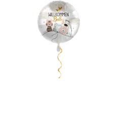 Willkommen Baby Tiere Ballon - 43cm