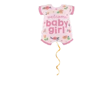 Welcome Babygirl Ballon - 79cm