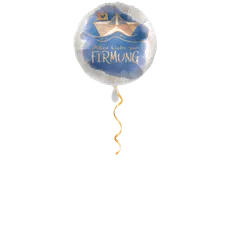 Firmung Schiff Ballon - 43 cm