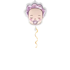 Baby Mädchen Ballon - 43 cm