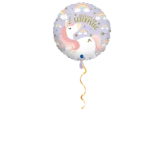 Alles Gute zum Geburtstag Einhorn Ballon - 46cm