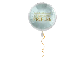 Glückwunsch bestandene Prüfung Ballon - 43 cm
