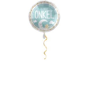 Du wirst Onkel Ballon - 43cm