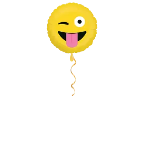 Zwinker Smiley Ballon - 46cm