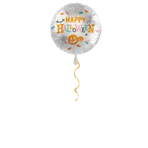 Happy Halloween farbig Ballon - 43cm