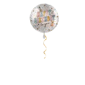 Funky Birthday Ballon - 43cm