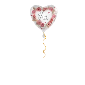 Ballon I love you roses - 43 cm