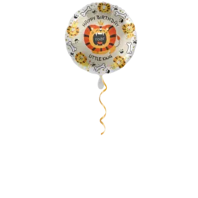 Happy Birthday roar Löwe Ballon - 43cm