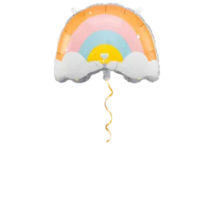 Regenbogen pastell Ballon - 55cm
