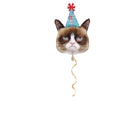 Grumpy Cat Party Face - 73cm