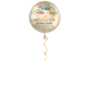 Konfirmation Fische Ballon - 43 cm