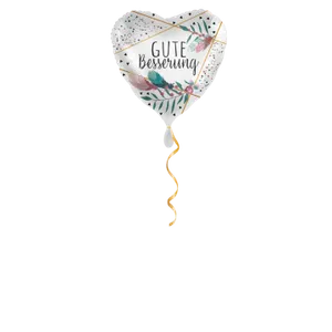 Bon rétablissement cœur ballon – 43cm DE