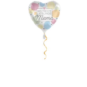 Weltbeste Lieblingsmama Ballon - 43cm