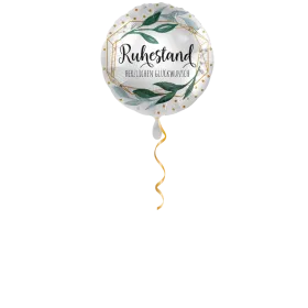 Ruhestand Herzlichen Glückwunsch Ballon - 43cm