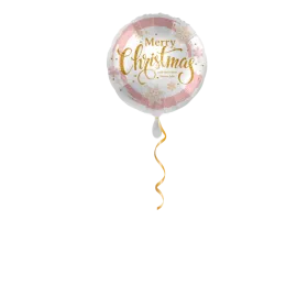 Merry Christmas rose/or ballon - 43cm