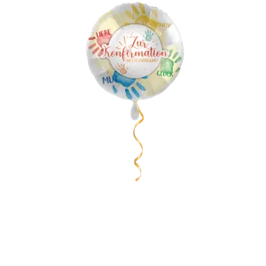 Konfirmation Wünsche Ballon - 43 cm