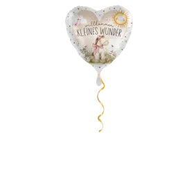Willkommen kleines Wunder Ballon - 43cm