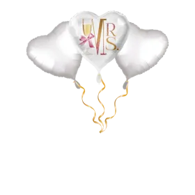 Mrs cœur Set de ballons