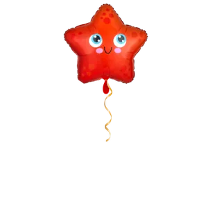 Seestern rot Ballon - 50 cm