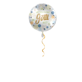 Wetsch Du min Götti sii? Ballon - 43 cm