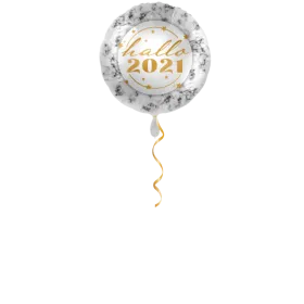 Hallo 2021 Ballon - 43cm