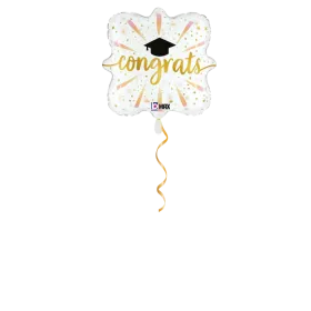 Congrats Abschluss Ballon - 46cm