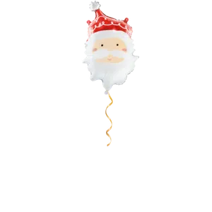 Weihnachtsmann Gesicht Ballon - 60 cm