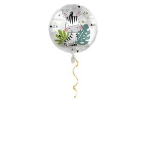 Jungle Zebra Ballon - 43cm