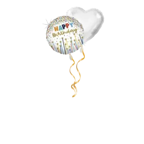 Happy Birthday Party Ballon-Set