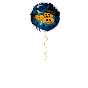 Fröhlicher Kürbis Ballon - 43cm