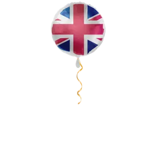 Grossbritannien Flagge Ballon - 43cm