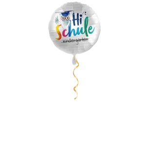 Hi Schule Eule Ballon - 43 cm