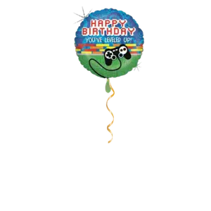 Happy Birthday you've leveled up Ballon - 46 cm
