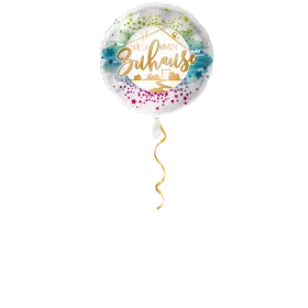 Bienvenue à la maison coloré ballon - 43 cm DE