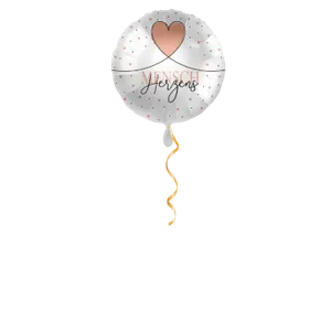 Herzensmensch Ballon - 43cm