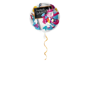 Endlich Schulkind Ballon - 43cm