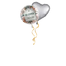 Willkommen Zuhause Ballon-Set