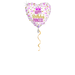 Happy Birthday Princess Ballon - 46cm