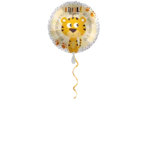 Kleiner Tiger Happy Birthday Ballon - 43 cm