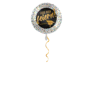 Lass Dich feiern Abschluss Ballon - 43 cm