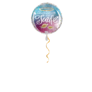 Glückwunsch zur Taufe Ballon - 43cm