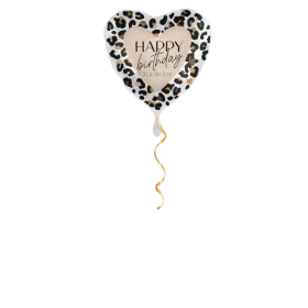 Go Wild - Happy Birthday Ballon - 43cm