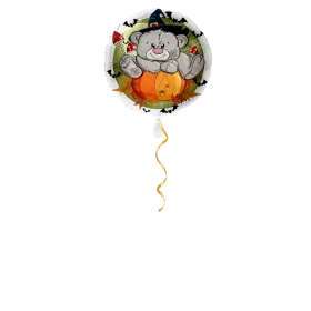 Grusel Bär Ballon - 43cm