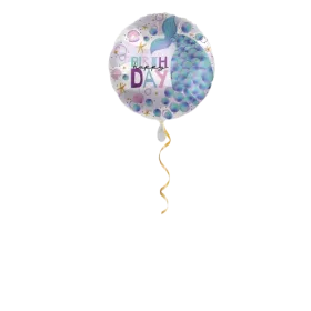 Magical Mermaid Birthday Ballon - 43cm