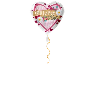 Oktoberfest weiblich Ballon - 43cm
