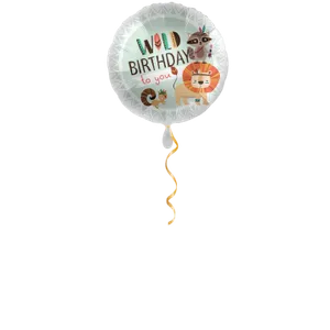 Wild Birthday to you Ballon - 43cm