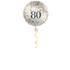 Hello 80 Ballon - 43 cm