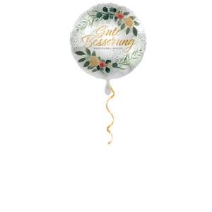 Bon rétablissement, guéris vite ballon - 43 cm DE