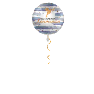 Glückwunsch zur Kommunion Ballon - 43 cm