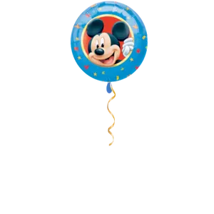Mickey Mouse blau Ballon - 43 cm